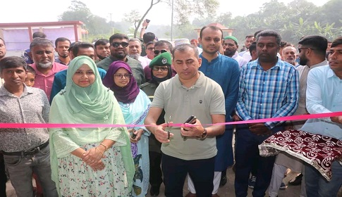 মাগুরার শালিখায় ইকোপার্কের উদ্বোধন ও বৃক্ষরোপণ কর্মসূচী