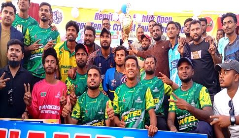 শ্রীমঙ্গল ক্রিকেট টুর্নামেন্টে চ্যাম্পিয়ন ভানুগাছ ইউনাইটেড