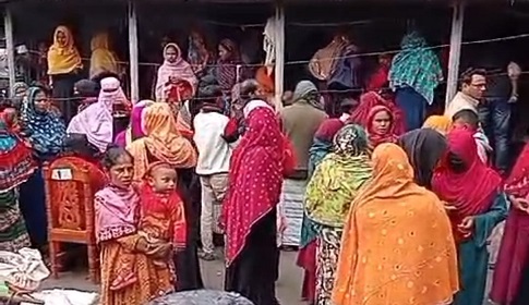 নাটোরে আগুনে পুড়ে সাংবাদিকের ৯ মাসের শিশু কন্যার মৃত্যু