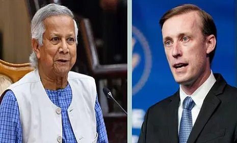 প্রধান উপদেষ্টাকে যুক্তরাষ্ট্রের জাতীয় নিরাপত্তা উপদেষ্টার ফোন