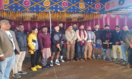 পঞ্চগড়ে সাবু মেম্বার ব্যাডমিন্টন টুর্নামেন্টের ফাইনাল অনুষ্ঠিত