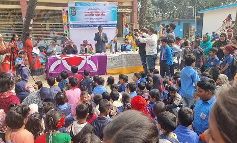 পঞ্চগড়ে তারণ্যের উৎসব: আমার স্কুল, পরিচ্ছন্ন স্কুল