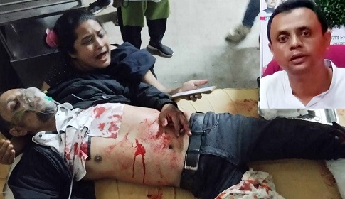 বরিশালে যুবলীগ নেতাকে কুপিয়ে পায়ের গোড়ালি বিচ্ছিন্ন