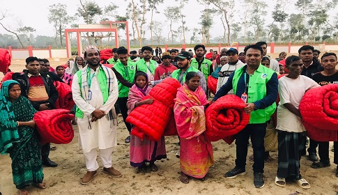 চা শ্রমিকদের পাশে শেখ বোরহান উদ্দিন ইসলামী সোসাইটি