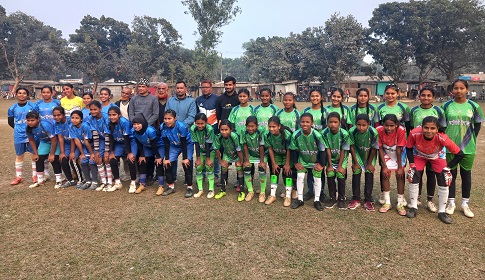পঞ্চগড়ে জেলা পর্যায়ে জাতীয় গোল্ডকাপ ফুটবল টুর্নামেন্টের উদ্বোধন