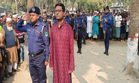 মহম্মদপুরে বীর মুক্তিযোদ্ধার মৃত্যু, পূর্ণ রাষ্ট্রীয় মর্যাদায় দাফন সম্পন্ন