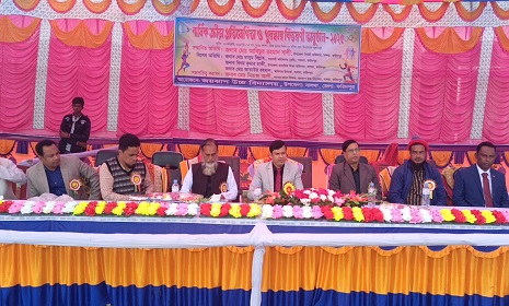সালথার জয়ঝাপ উচ্চ বিদ্যালয় বার্ষিক ক্রীড়া প্রতিযোগিতা অনুষ্ঠিত