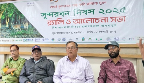 সুন্দরবন দিবস উপলক্ষে সাতক্ষীরায় র্যালি আলোচনা সভা