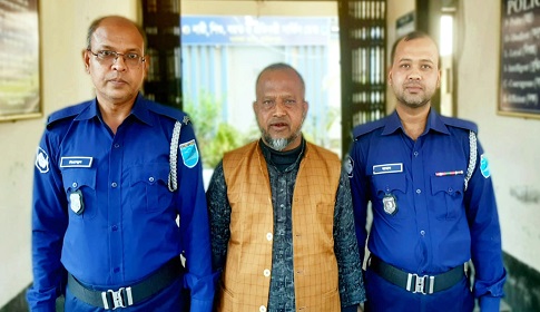 সালথায় ইউনিয়ন আ.লীগ নেতা গ্রেফতার
