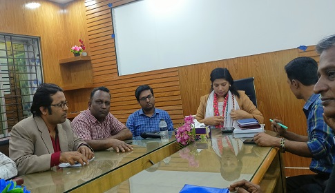 মহম্মদপুরে সাংবাদিকদের সাথে নবাগত ইউএনওর মতবিনিময় সভা