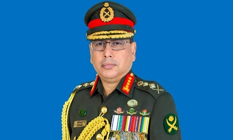 সেন্ট্রাল আফ্রিকান রিপাবলিক পরিদর্শনে গেলেন সেনাপ্রধান