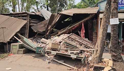 আদালতের নিষেধাজ্ঞা অমান্য করে ব্যবসা প্রতিষ্ঠান ভাঙচুর ও লুটপাটের অভিযোগ