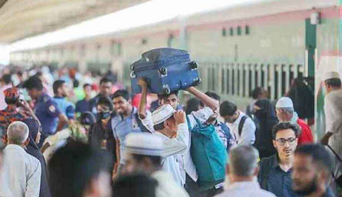 সাত দিনে ঢাকা ছেড়েছেন ১ কোটি ৭ লাখ সিমধারী, ঢুকেছেন ৪৪ লাখ