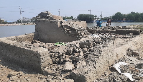 আশাশুনির ভূমিহীন পল্লীতে হামলা ও অগ্নিসংযোগ, ১৬ আসামি জেল হাজতে