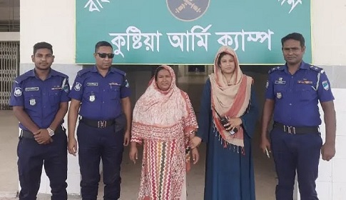 কুষ্টিয়ায় মাদক সম্রাজ্ঞী কামিনী গ্রেপ্তার