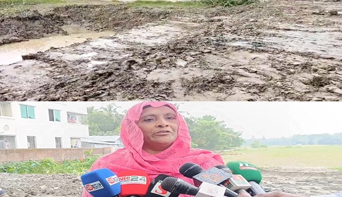 নোয়াখালীতে বিএনপির ট্যাগ লাগিয়ে আ.লীগ নেত্রীর জমি দখলের অভিযোগ