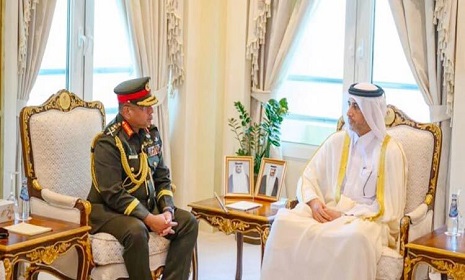 কাতার সফর শেষে দেশে ফিরলেন সেনাপ্রধান