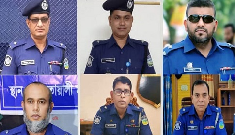 ময়মনসিংহে একদিনের ব্যবধানে ৬ থানার ওসিকে বদলী