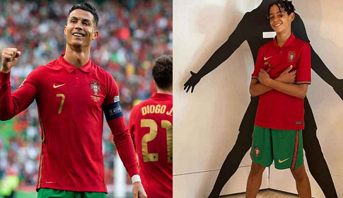 পর্তুগালের দলে ডাক পেলেন রোনালদোর ছেলে  