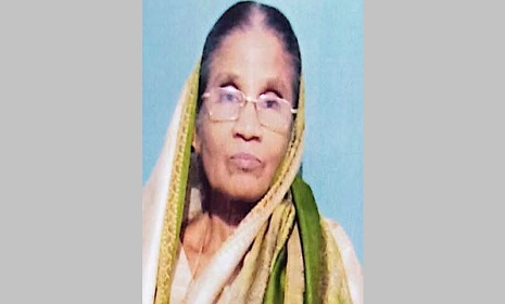 কানাইপুরের শিকদার বাড়িতে নিভারানি সিকদারের শ্রাদ্ধ অনুষ্ঠান সম্পন্ন