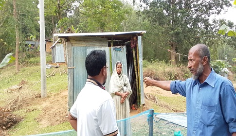 কমলগঞ্জে প্রবাসীর জমি দখলের অভিযোগ