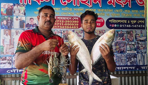পদ্মার দুই ইলিশ সাড়ে ১৪ হাজার টাকায় বিক্রি