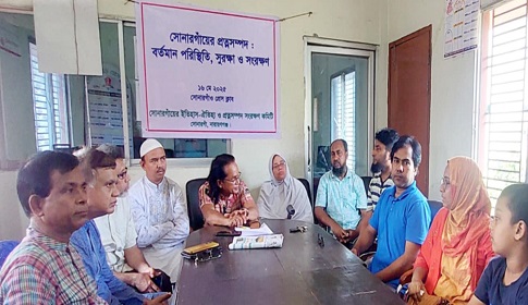 সোনারগাঁয়ে প্রত্ন সম্পদ সংরক্ষণ শীর্ষক গোলটেবিল বৈঠক
