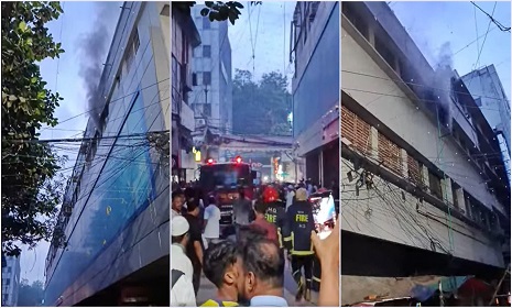 মতিঝিলে ভবনে লাগা আগুন নিয়ন্ত্রণে