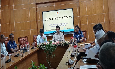 ফরিদপুরে শীঘ্রই মহাসড়কের পাশে অবৈধ স্থাপনা উচ্ছেদে অভিযান