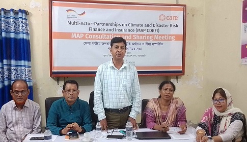 বাগেরহাটে দুর্যোগ ঝুঁকি কমাতে মতবিনিময়