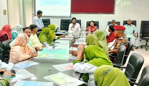 কাপাসিয়ায় জলবায়ু পরিবর্তনে স্বাস্থ্য ঝুঁকি মোকাবেলা ও প্রতিরোধ বিষয়ক অবহিতকরণ সভা