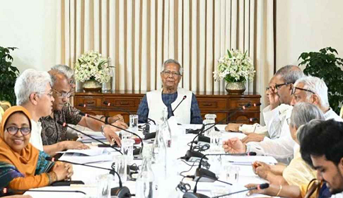 উপদেষ্টা পরিষদের বৈঠকে ৫ সিদ্ধান্ত