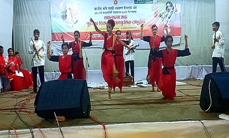 পঞ্চগড়ে ১২৬ শিল্পীর নাচে গানে ১২৬তম নজরুল জয়ন্তী পালিত