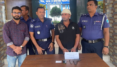 ফরিদপুরে বিদেশি পিস্তলসহ যুবক গ্রেফতার