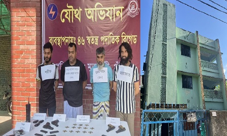 ৬ হাজার টাকায় যে বাড়িতে ভাড়া থাকতেন সুব্রত বাইন ও মোল্লা মাসুদ