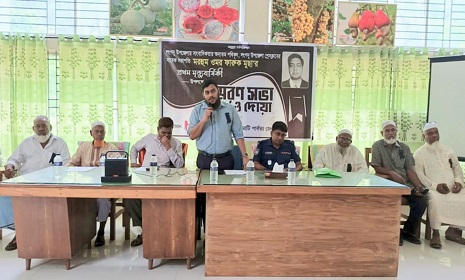 সাংবাদিক মুছার মৃত্যুবার্ষিকীতে স্মরণসভা