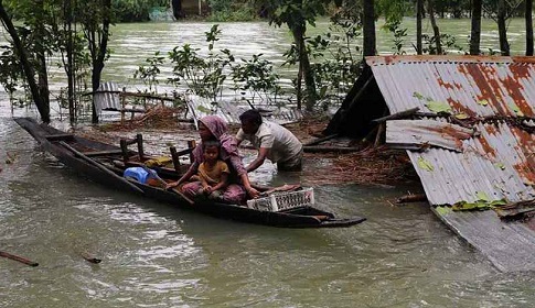 নদ-নদীর পানি বাড়ছে, বন্যা নিয়ে নতুন পূর্বাভাস