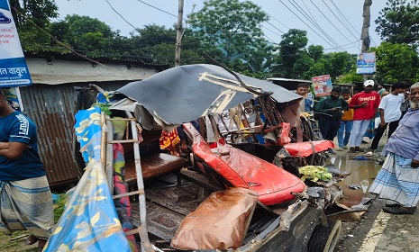 ভাঙ্গায় সড়ক দুর্ঘটনায় নিহত পাঁচ, আহত দুই