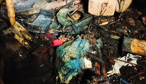 কাপ্তাইয়ে পূর্ব শত্রুতার জেরে বসতঘরে আগুন দেয়ার অভিযোগ