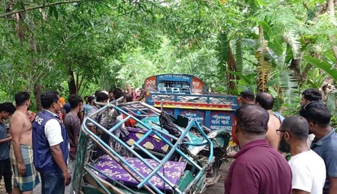 নড়াইলে ট্রলি ও ইজিবাইকের সংঘর্ষে স্বামী-স্ত্রী নিহত