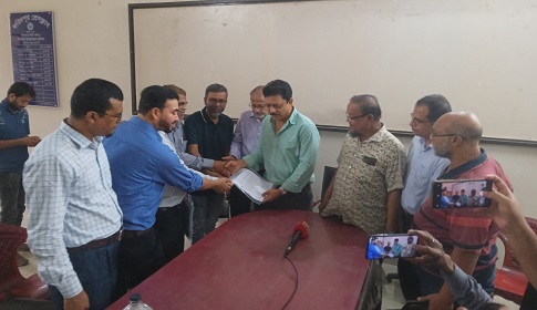 বিএমএ’র নবনির্বাচিত কর্মকর্তাদের সাথে ফরিদপুর প্রেসক্লাবের সাংবাদিকদের মতবিনিময়