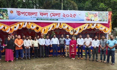 পাংশায় তিন দিনব্যাপী ফল মেলা শুরু