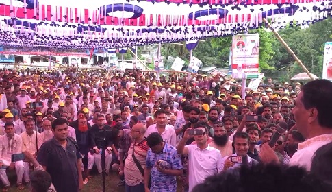নগরকান্দায় বিএনপির কর্মী সম্মেলন অনুষ্ঠিত