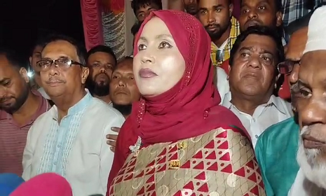 রাজৈর উপজেলার কদমবাড়িতে বিএনপির বিশাল জনসভা অনুষ্ঠিত