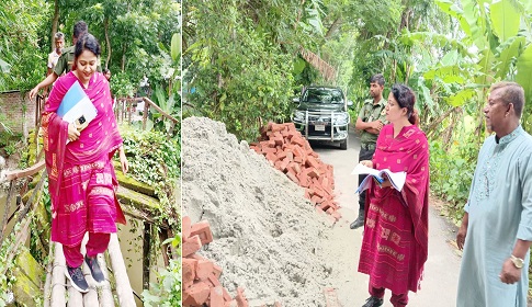 কাজ সন্তোষ জনক না হলেই বিল বন্ধ ঘোষণা ইউএনওর