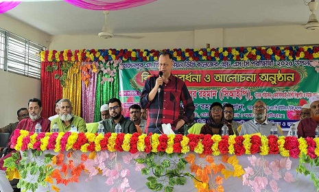 সোনারগাঁয়ে এইচএসসি পরীক্ষার্থীদের বিদায় সংবর্ধনা অনুষ্ঠিত