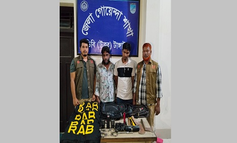 যমুনা সেতু মহাসড়কে ডাকাতির ঘটনায় গ্রেপ্তার ২