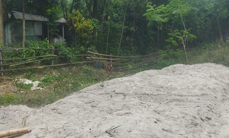 রাজবাড়ীতে ব্যক্তিগত জমিসহ সরকারি হালট দখলের অভিযোগ
