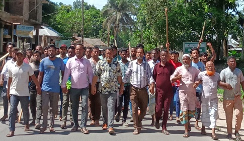 সকালে বিএনপির কমিটি ঘোষণা, দুপুরে বাতিলের দাবিতে বিক্ষোভ