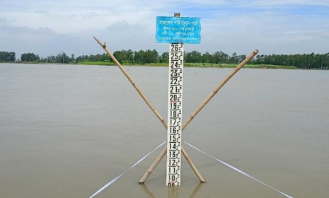 টাঙ্গাইলে নদীর পানি বৃদ্ধি, দুর্ভোগে পাড়ের মানুষ 